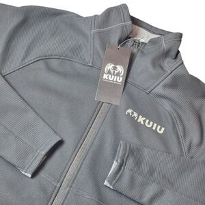 KUIU Mens S Peloton 240 Full Zip Black Fleece Jacket Hunting Tactical NWT